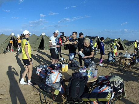 Der Little Desert Runners Club in Camp 1