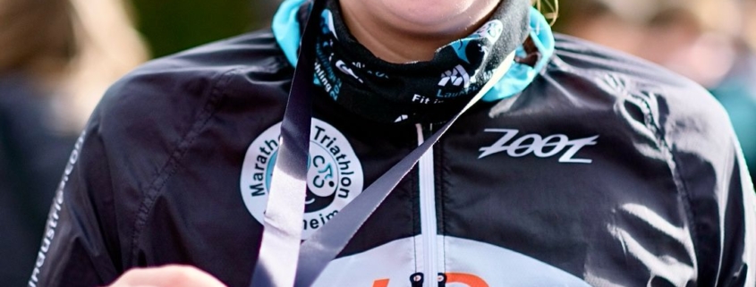 1.Halbmarathon gefinished-17jährige Johanna im Ziel