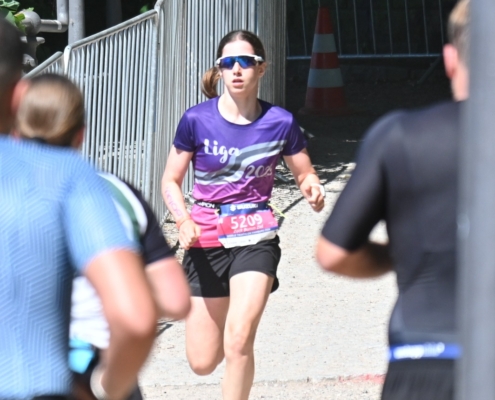 Sprint Staffel, Weiblich run, Maya Fares